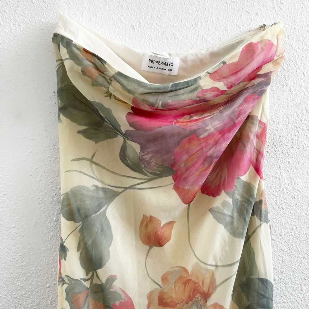 PEPPERMAYO Under The Pagoda Maxi Dress Size 4 - Picture 3 of 8